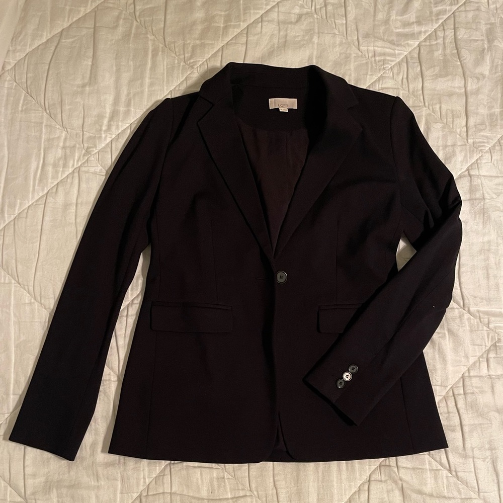 Loft black blazer